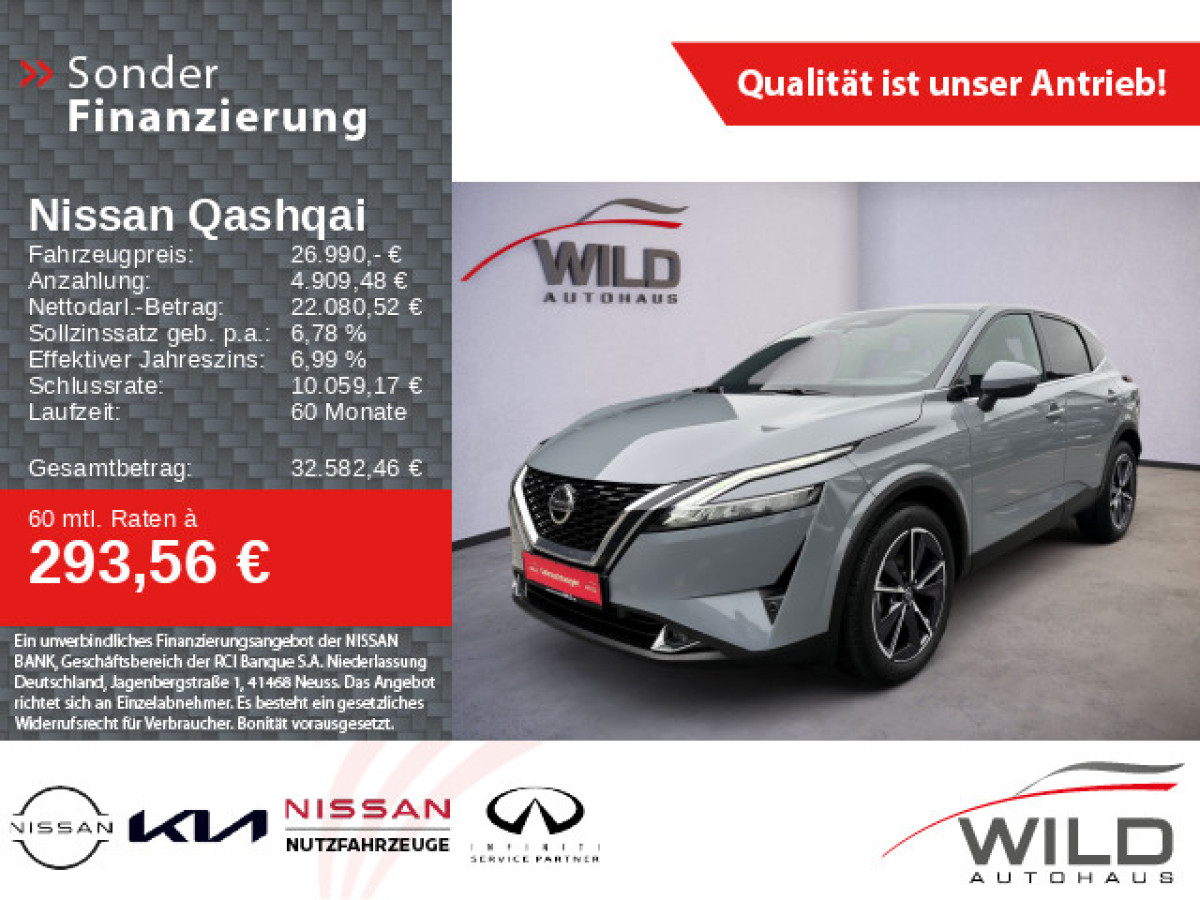 Ansicht 1 - Gebrauchtwagen Fahrzeug, Modell Qashqai der Marke Nissan von Verkäufer Autohaus Wild GmbH