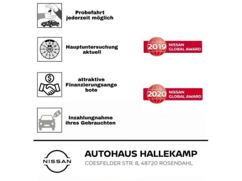 Ansicht 8 - Gebrauchtwagen Fahrzeug, Modell Townstar der Marke Nissan von Verkäufer Autohaus Hallekamp GmbH & Co. KG
