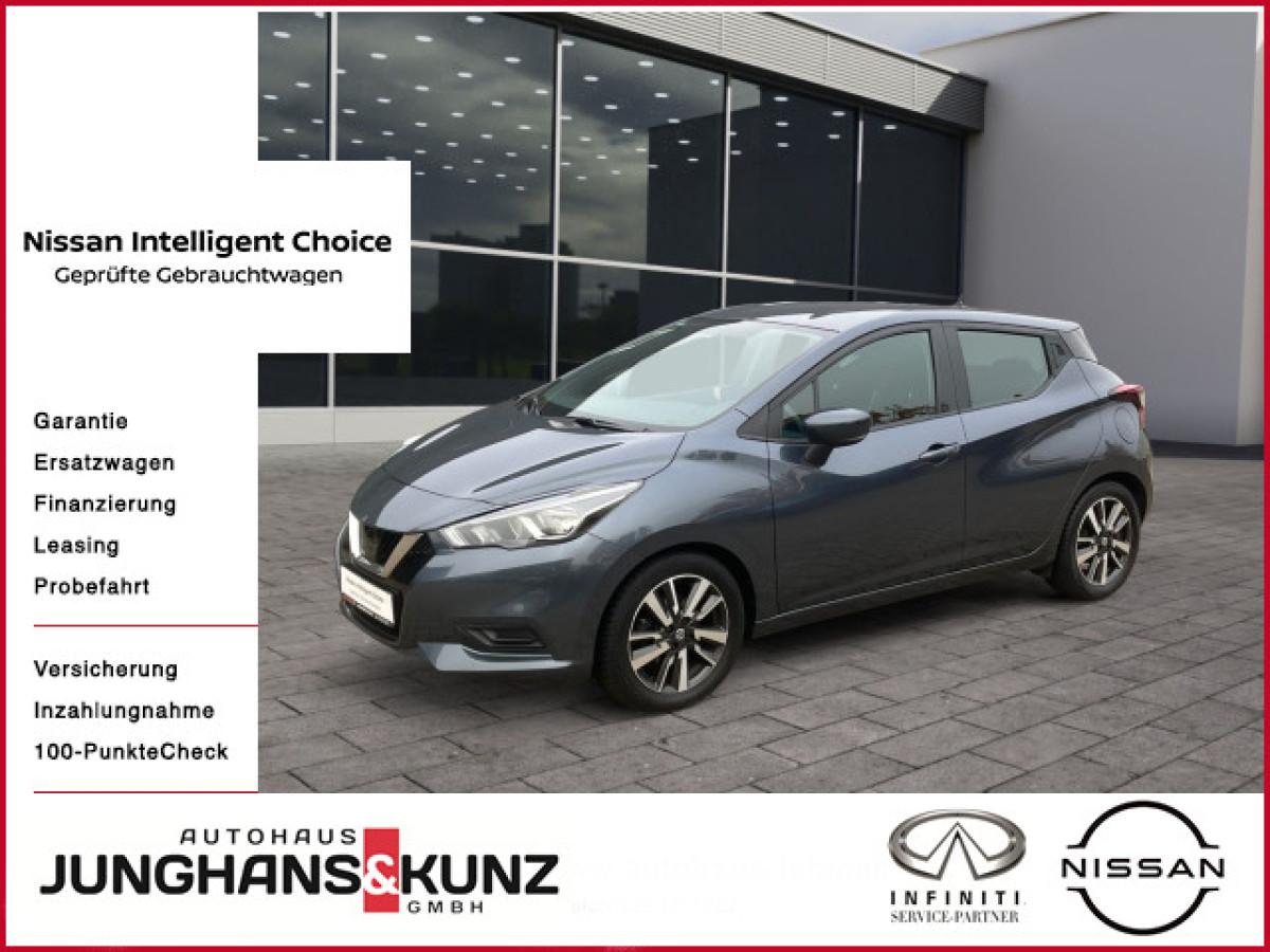 Ansicht 1 - Gebrauchtwagen Fahrzeug, Modell Micra der Marke Nissan von Verkäufer Autohaus Junghans & Kunz GmbH