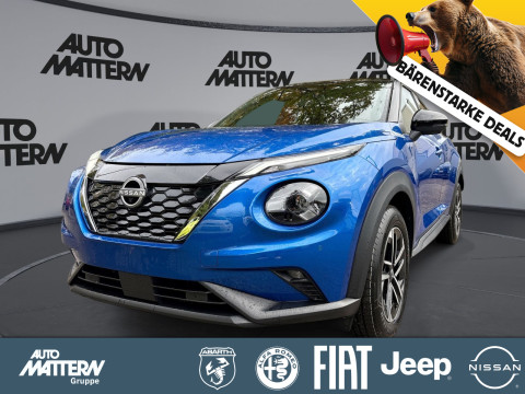 Automodell: Juke in der Farbe blau