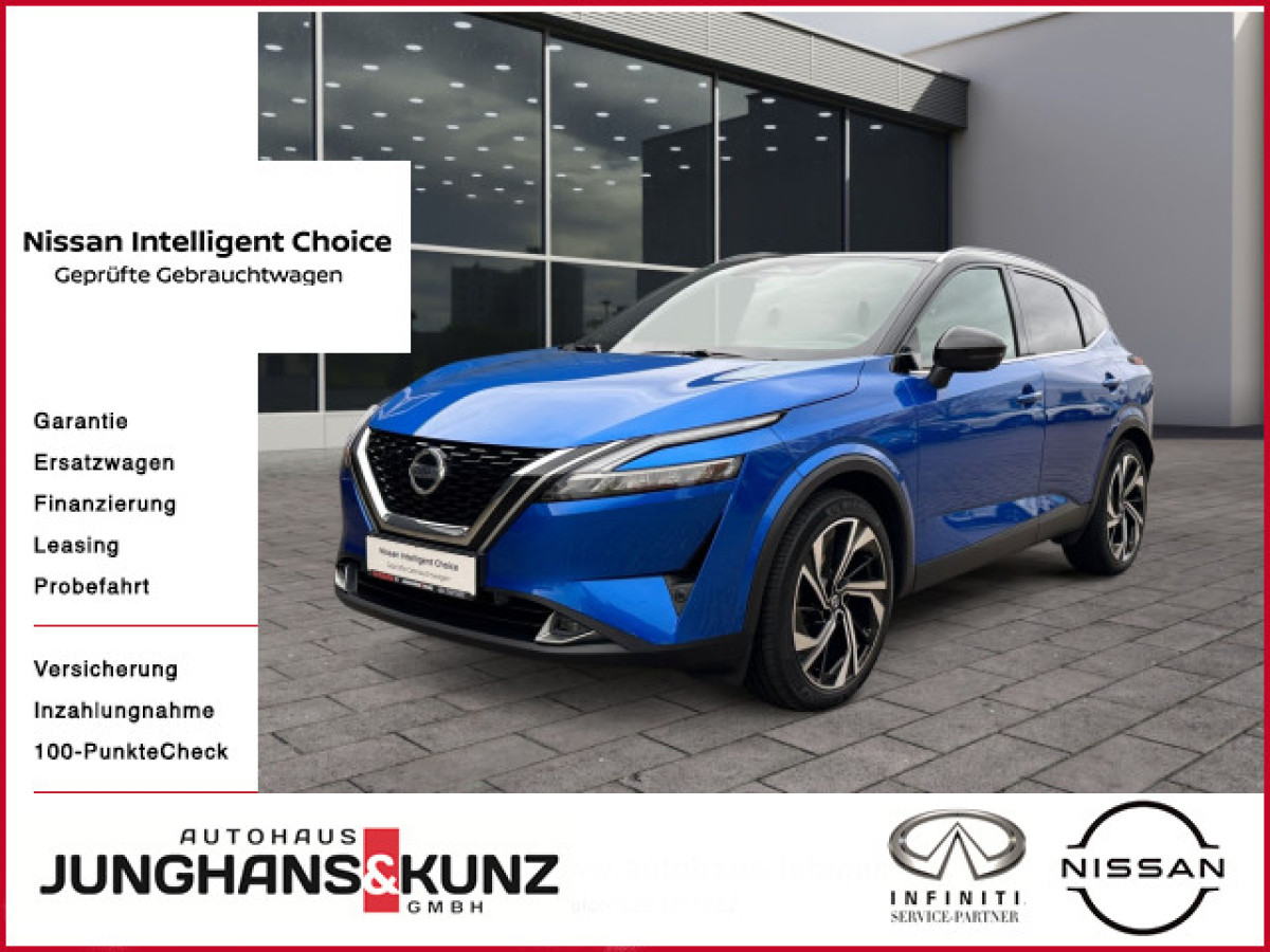 Ansicht 1 - Gebrauchtwagen Fahrzeug, Modell Qashqai der Marke Nissan von Verkäufer Autohaus Junghans & Kunz GmbH