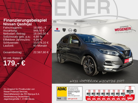 Ansicht 2 - Gebrauchtwagen Fahrzeug, Modell Qashqai der Marke Nissan von Verkäufer Autohaus Wegener Berlin GmbH - Filiale Britz