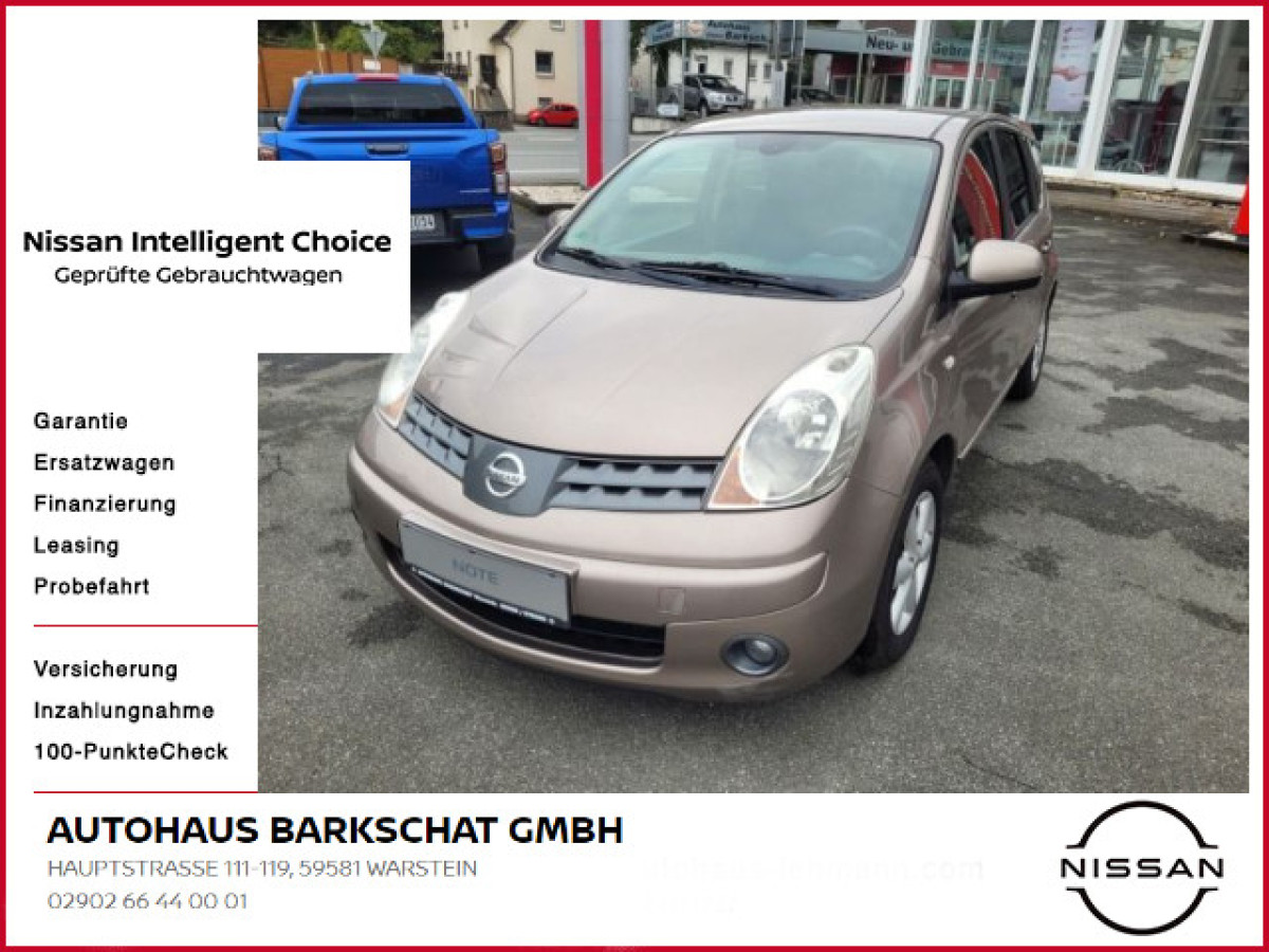 Ansicht 1 - Gebrauchtwagen Fahrzeug, Modell Note der Marke Nissan von Verkäufer Autohaus Barkschat GmbH