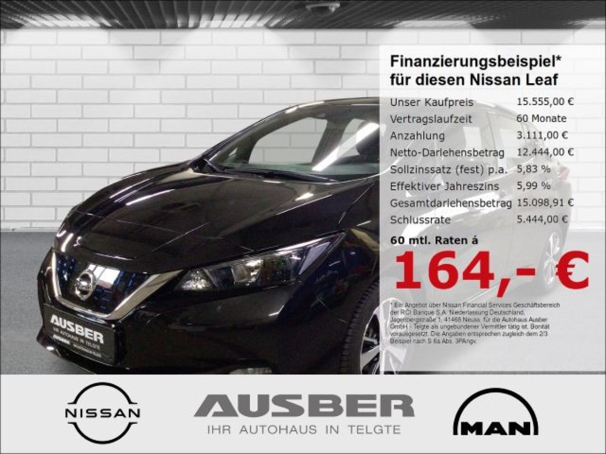 Ansicht 1 - Gebrauchtwagen Fahrzeug, Modell Leaf der Marke Nissan von Verkäufer Autohaus Ausber GmbH