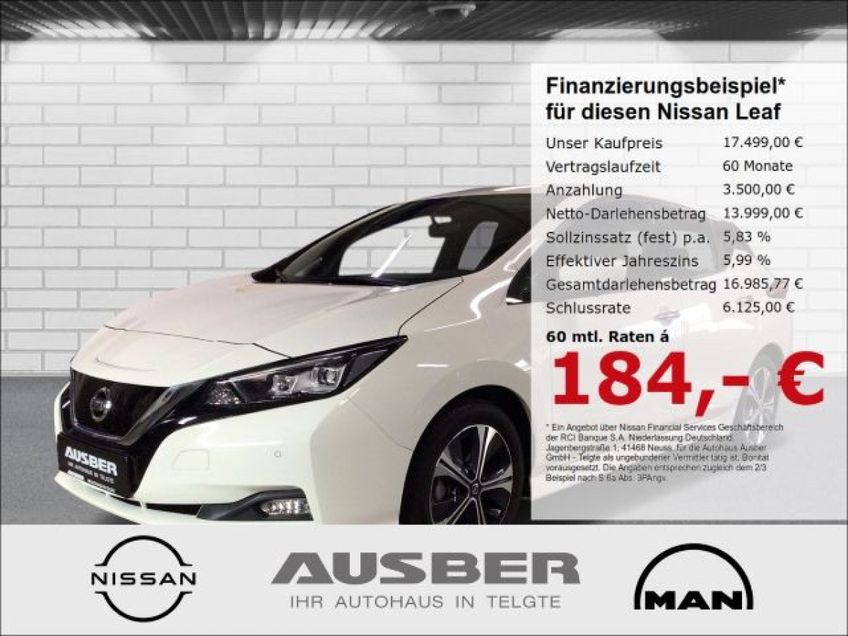 Ansicht 1 - Gebrauchtwagen Fahrzeug, Modell Leaf der Marke Nissan von Verkäufer Autohaus Ausber GmbH