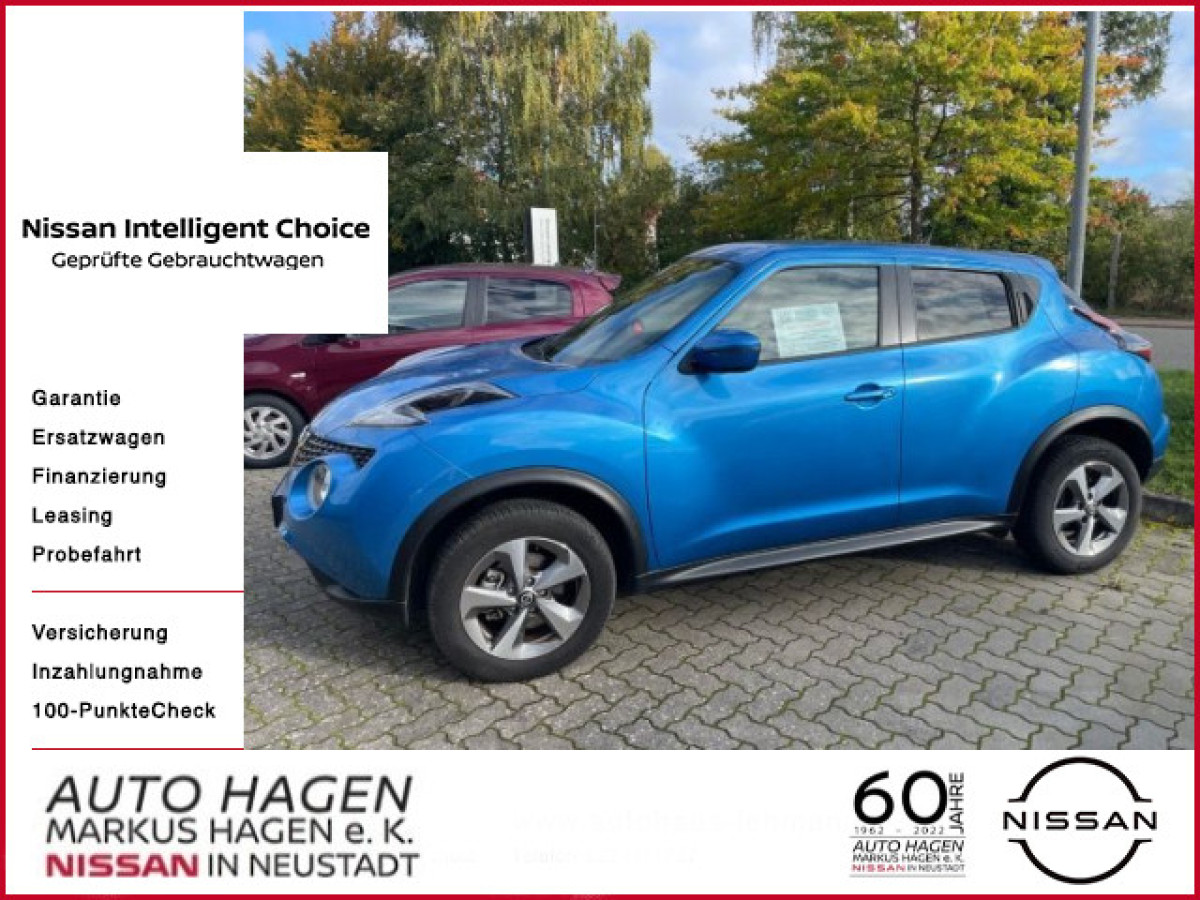 Ansicht 1 - Gebrauchtwagen Fahrzeug, Modell Juke der Marke Nissan von Verkäufer Auto Hagen, Markus Hagen e. K.