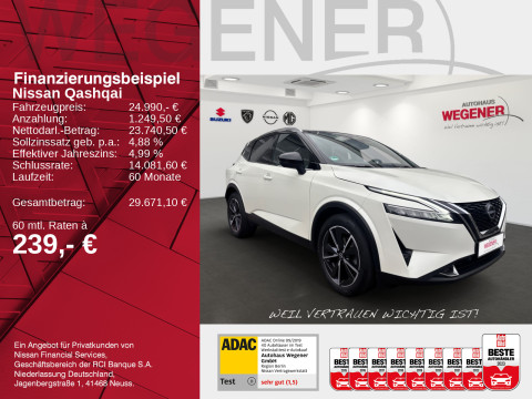 Ansicht 2 - Gebrauchtwagen Fahrzeug, Modell Qashqai der Marke Nissan von Verkäufer Autohaus Wegener Berlin GmbH - Filiale Britz