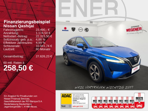 Ansicht 2 - Gebrauchtwagen Fahrzeug, Modell Qashqai der Marke Nissan von Verkäufer Wegener Automobile GmbH - Filiale Potsdam