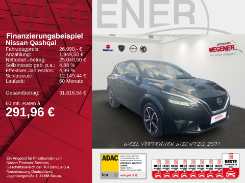 Ansicht 2 - Gebrauchtwagen Fahrzeug, Modell Qashqai der Marke Nissan von Verkäufer Wegener Automobile GmbH - Filiale Potsdam