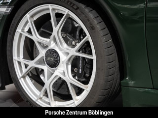 Fahrzeugbild eines Porsche Cayman in grün.