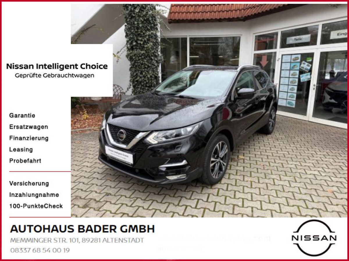 Ansicht 1 - Gebrauchtwagen Fahrzeug, Modell Qashqai der Marke Nissan von Verkäufer Autohaus Bader GmbH