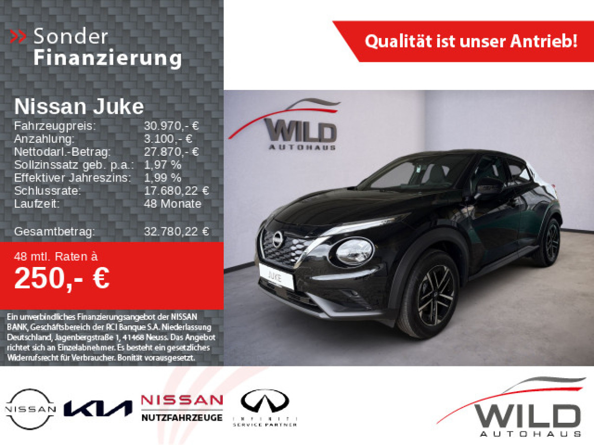Ansicht 1 - Neuwagen Fahrzeug, Modell Juke der Marke Nissan von Verkäufer Autohaus Wild GmbH