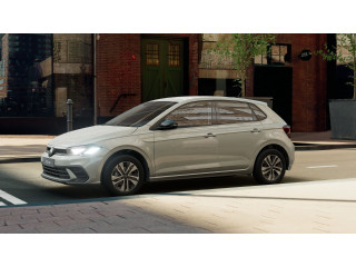 Fahrzeugbild eines Volkswagen Polo in grau.