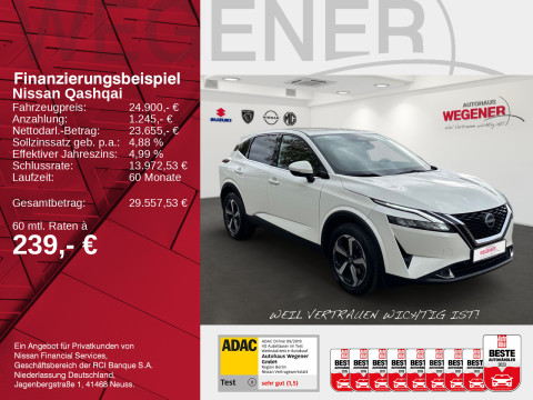 Ansicht 2 - Gebrauchtwagen Fahrzeug, Modell Qashqai der Marke Nissan von Verkäufer Autohaus Wegener Berlin GmbH - Filiale Wittenau