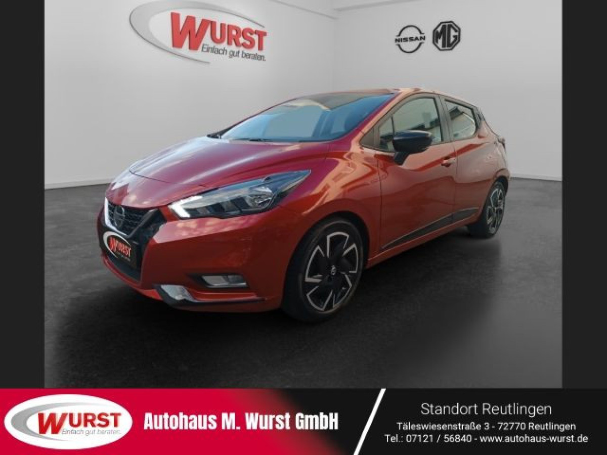 Ansicht 1 - Gebrauchtwagen Fahrzeug, Modell Micra der Marke Nissan von Verkäufer Autohaus Martin Wurst GmbH Reutlingen