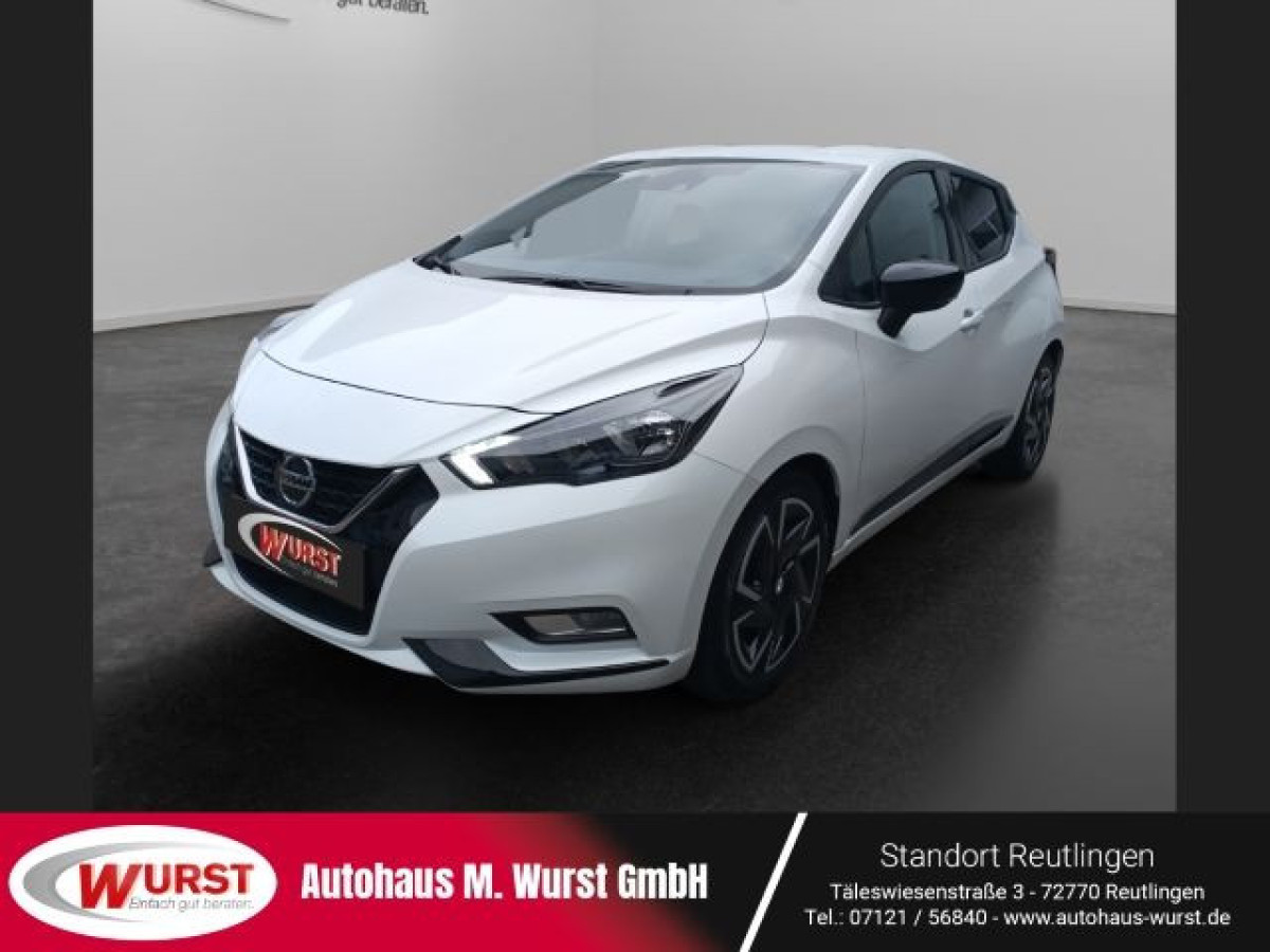 Ansicht 1 - Gebrauchtwagen Fahrzeug, Modell Micra der Marke Nissan von Verkäufer Autohaus Martin Wurst GmbH Reutlingen