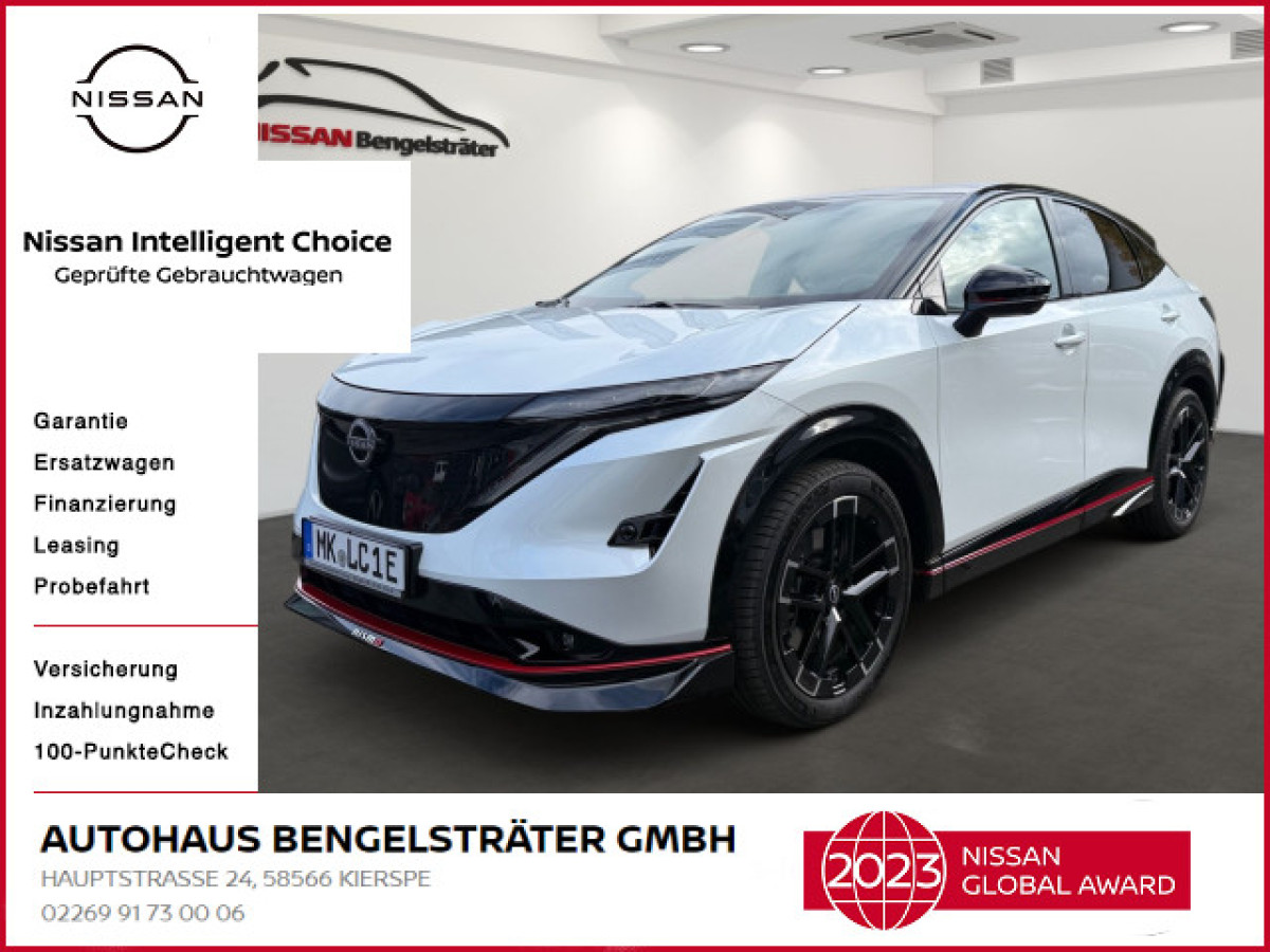 Ansicht 1 - Gebrauchtwagen Fahrzeug, Modell Ariya der Marke Nissan von Verkäufer Autohaus Bengelsträter GmbH