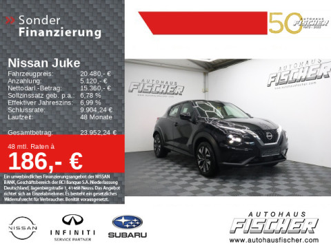 Ansicht 1 - Gebrauchtwagen Fahrzeug, Modell Juke der Marke Nissan von Verkäufer Autohaus Fischer GmbH