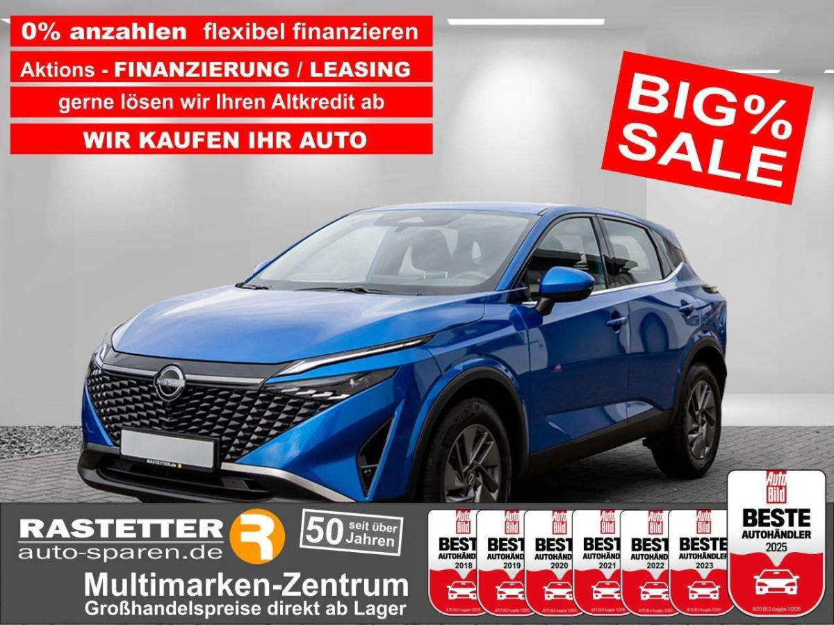 Ansicht 1 - Gebrauchtwagen Fahrzeug, Modell Qashqai der Marke Nissan von Verkäufer Autohaus Rastetter GmbH