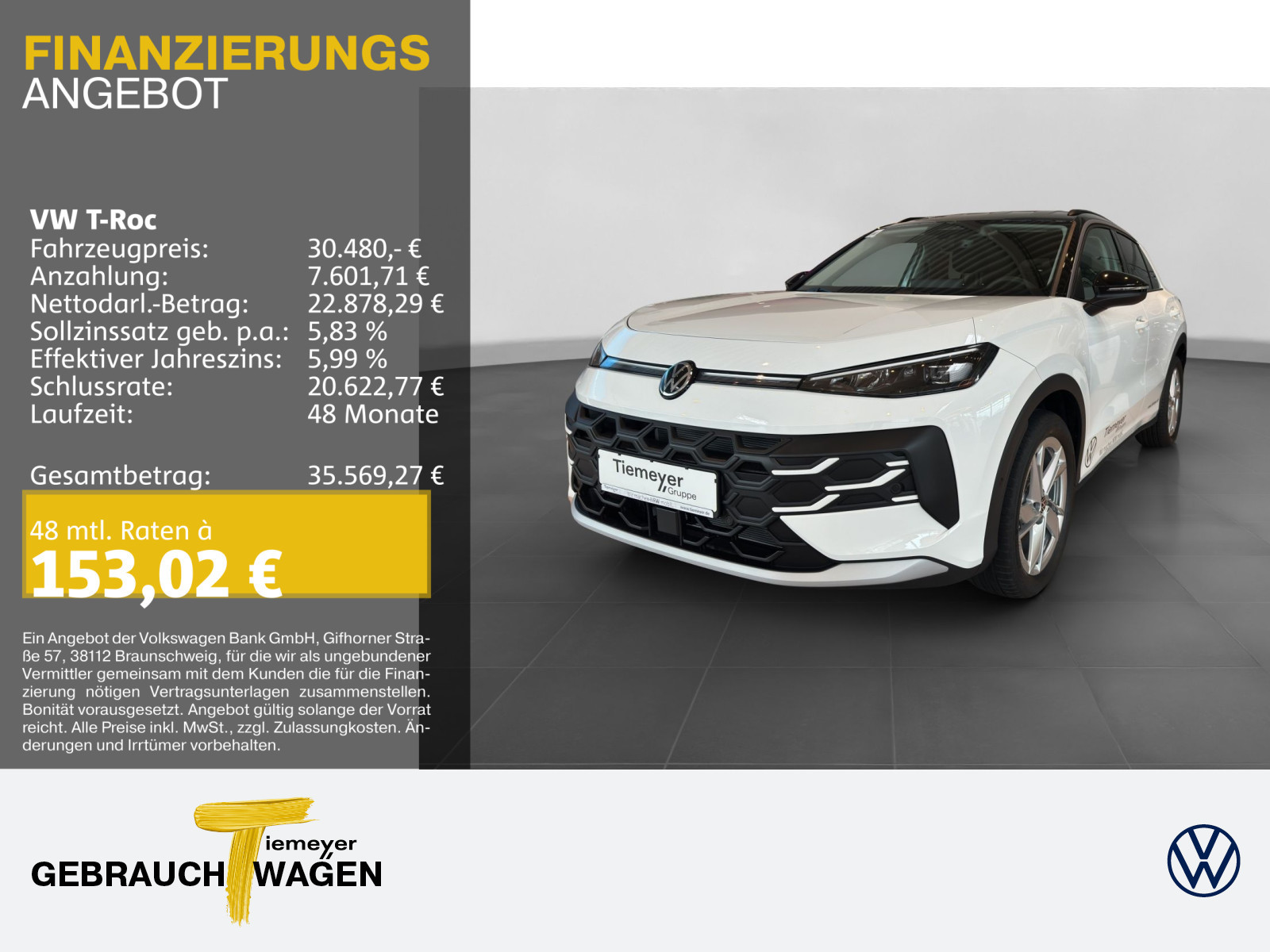 Volkswagen T-Roc 1.5 eTSI Volkswagen T-Roc 1.5 eTSI
