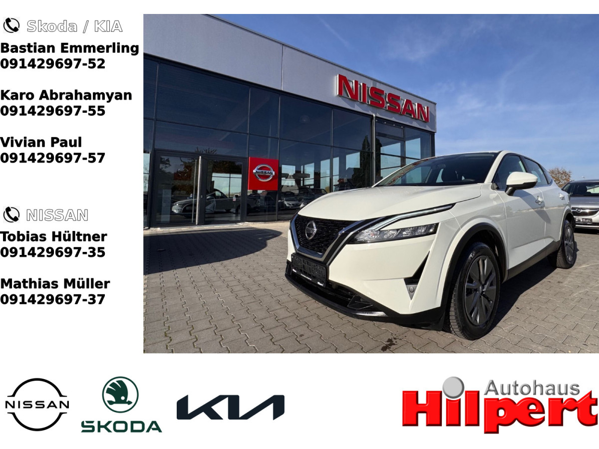 Ansicht 1 - Gebrauchtwagen Fahrzeug, Modell Qashqai der Marke Nissan von Verkäufer Autohaus Karl Hilpert GmbH