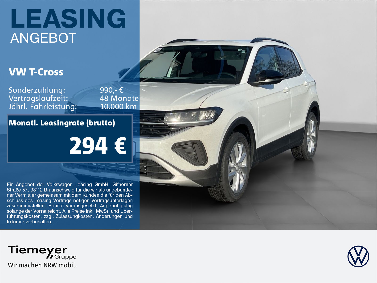 Volkswagen T-Cross 1.0 TSI