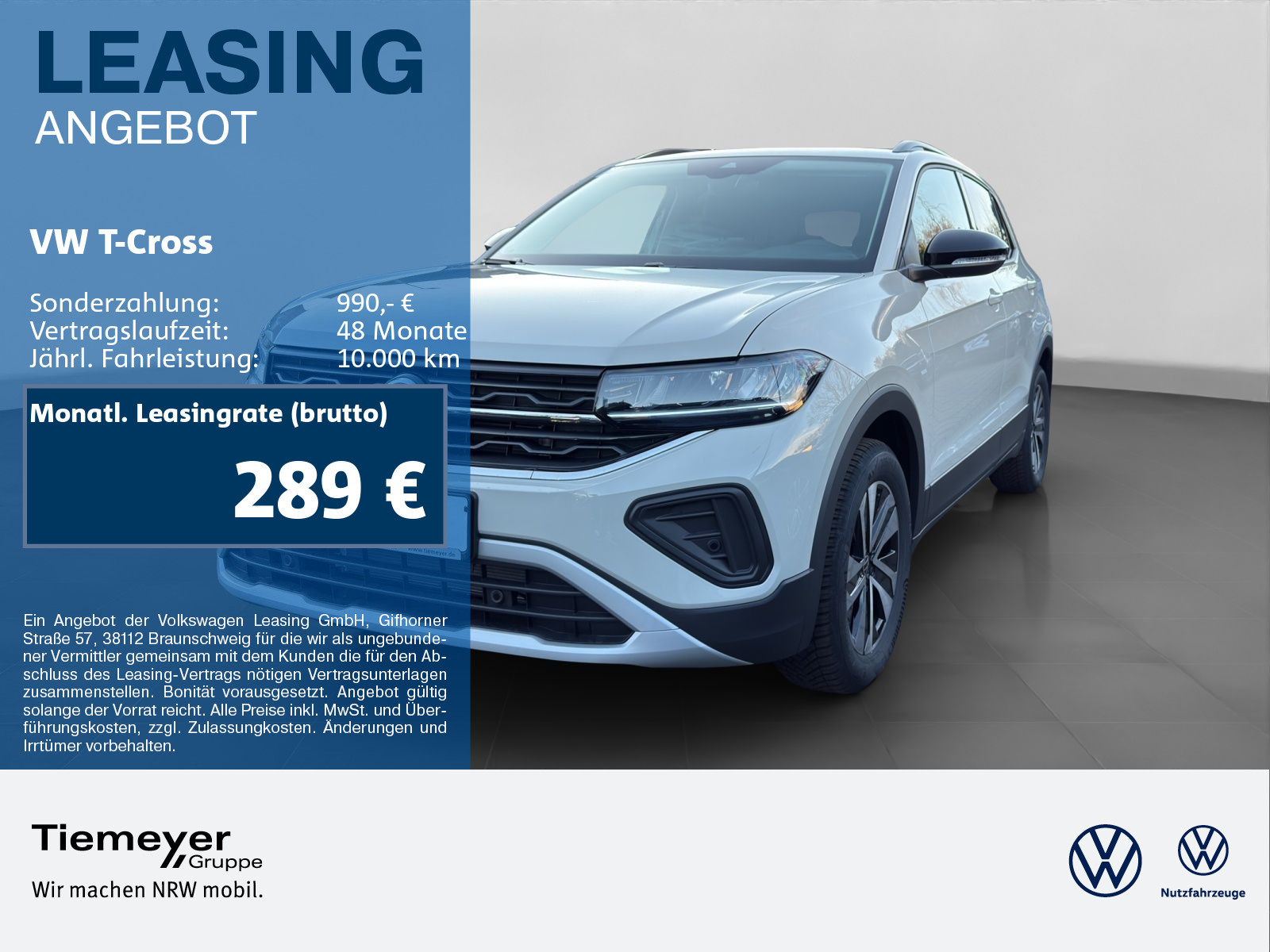 Volkswagen T-Cross 1.0 TSI