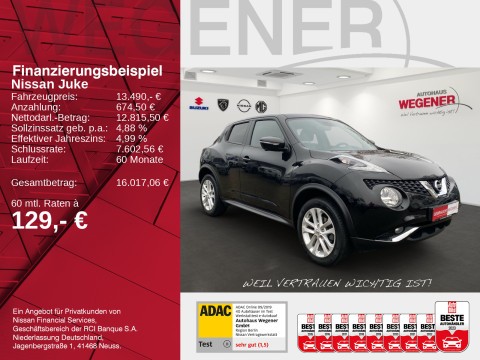 Ansicht 2 - Gebrauchtwagen Fahrzeug, Modell Juke der Marke Nissan von Verkäufer Autohaus Wegener GmbH - Filiale Ludwigsfelde