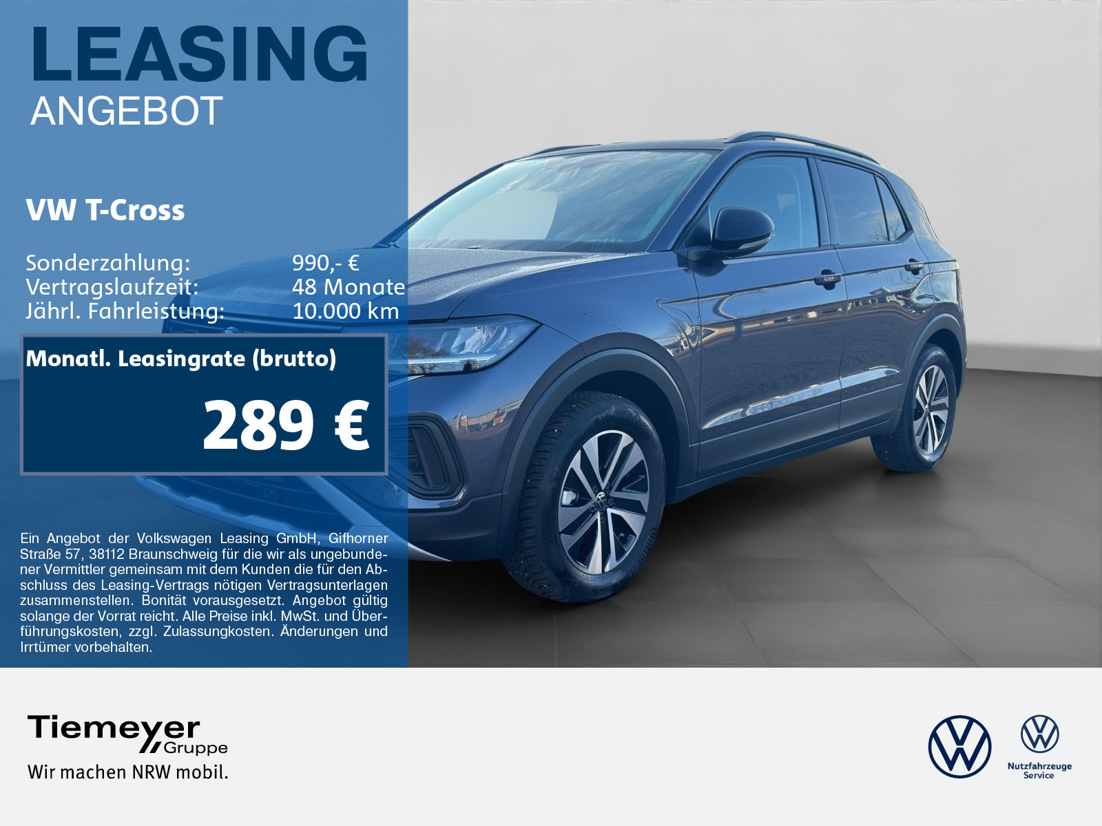 Volkswagen T-Cross 1.0 TSI
