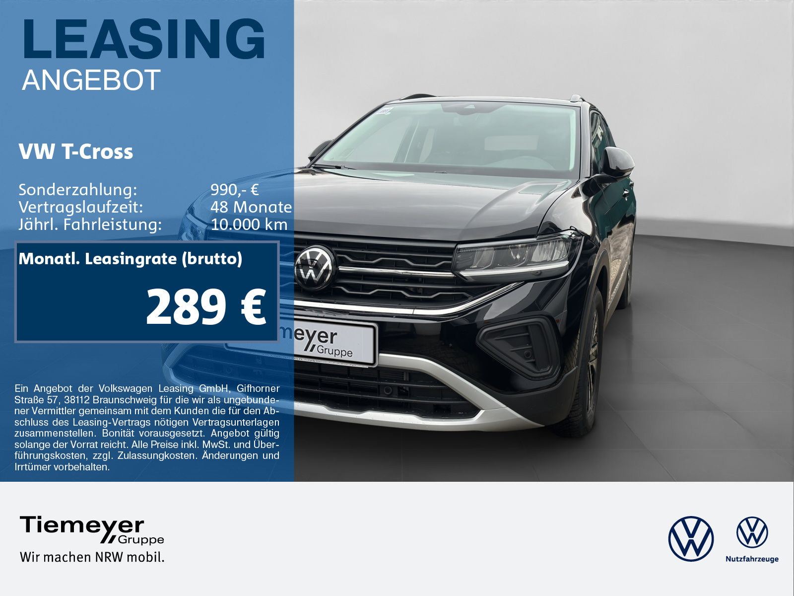 Volkswagen T-Cross 1.0 TSI