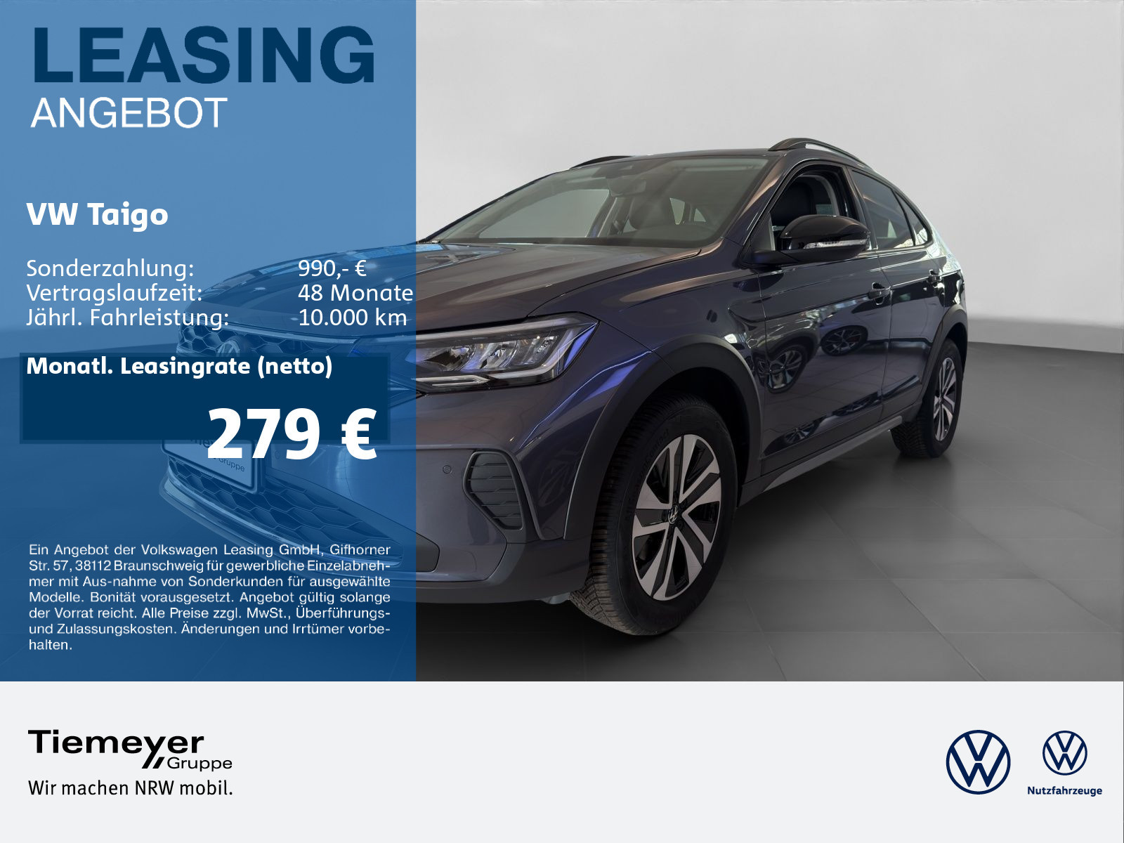 Volkswagen Taigo 1.0 TSI