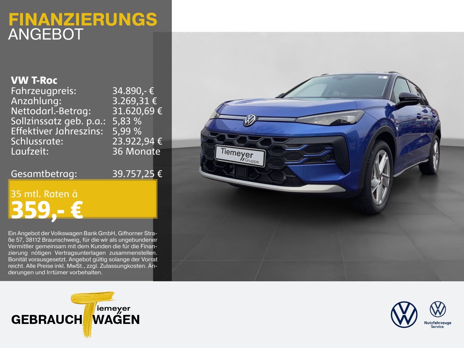 Volkswagen T-Roc 1.5 eTSI Volkswagen T-Roc 1.5 eTSI