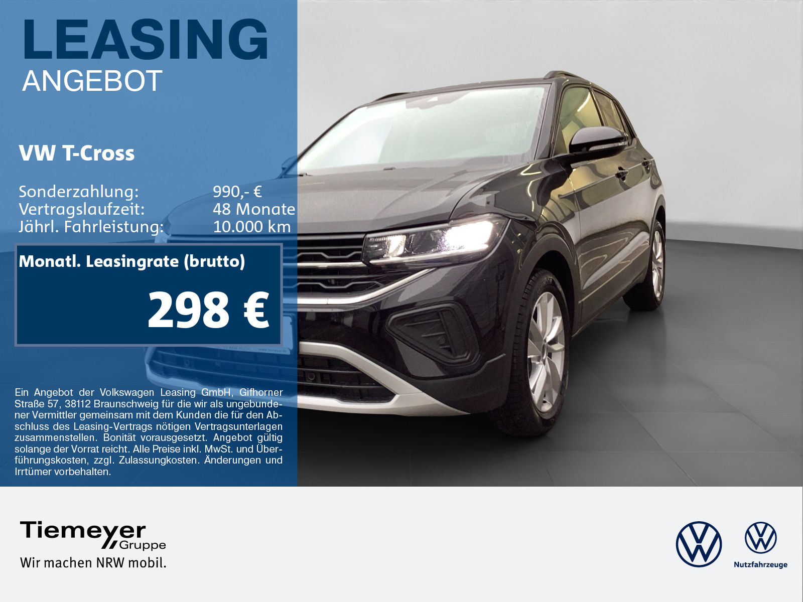 Volkswagen T-Cross 1.0 TSI