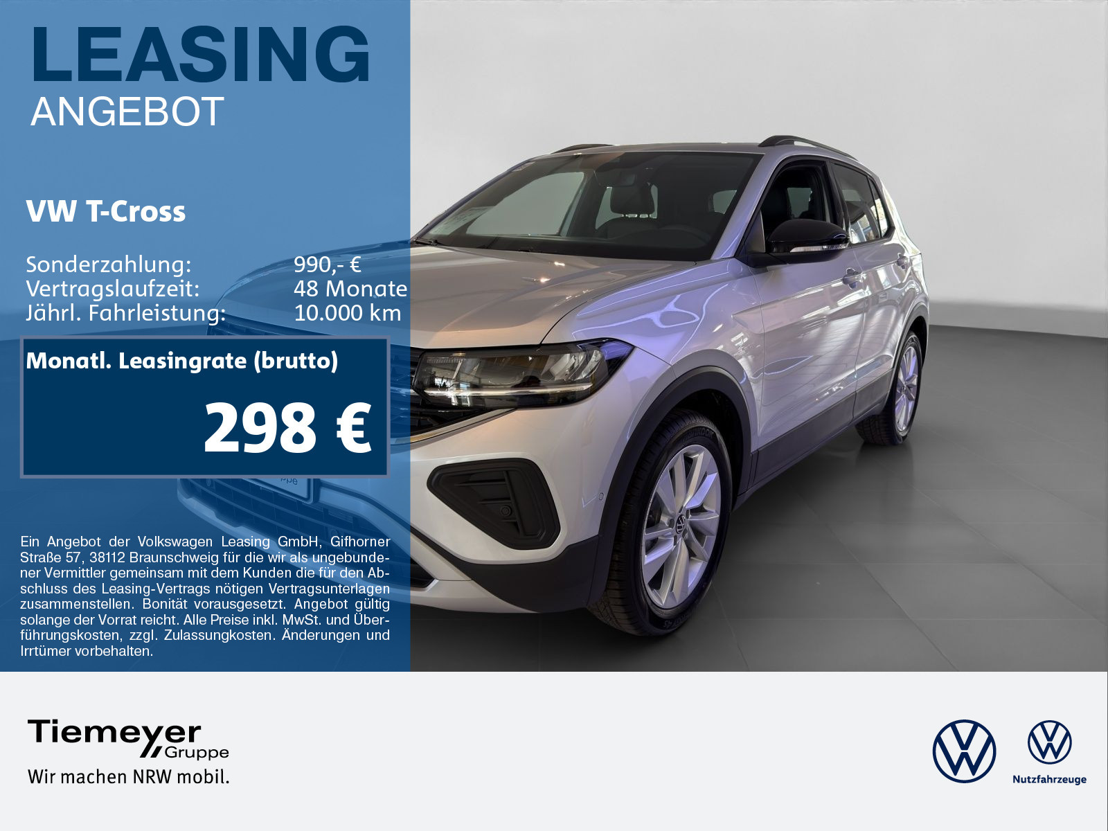 Volkswagen T-Cross 1.0 TSI