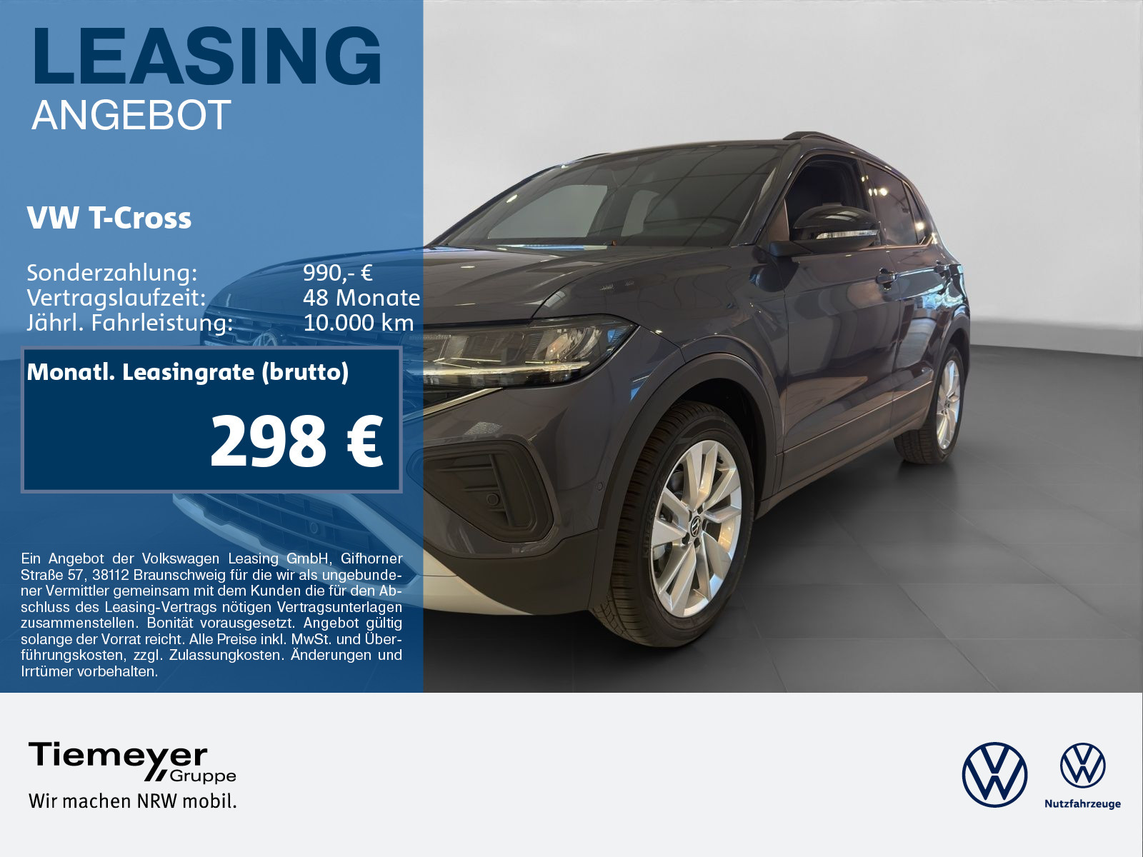 Volkswagen T-Cross 1.0 TSI