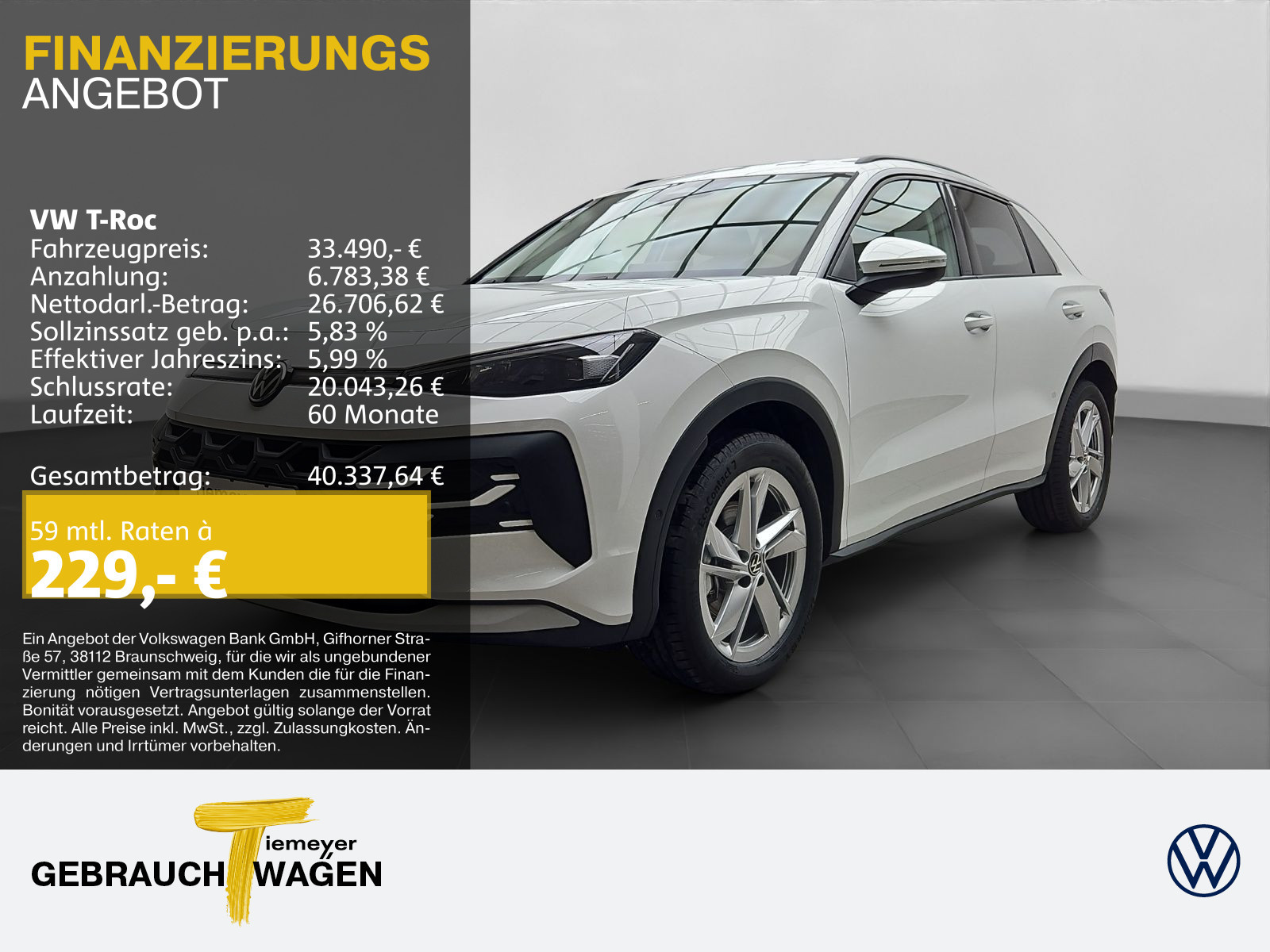 Volkswagen T-Roc 1.5 eTSI