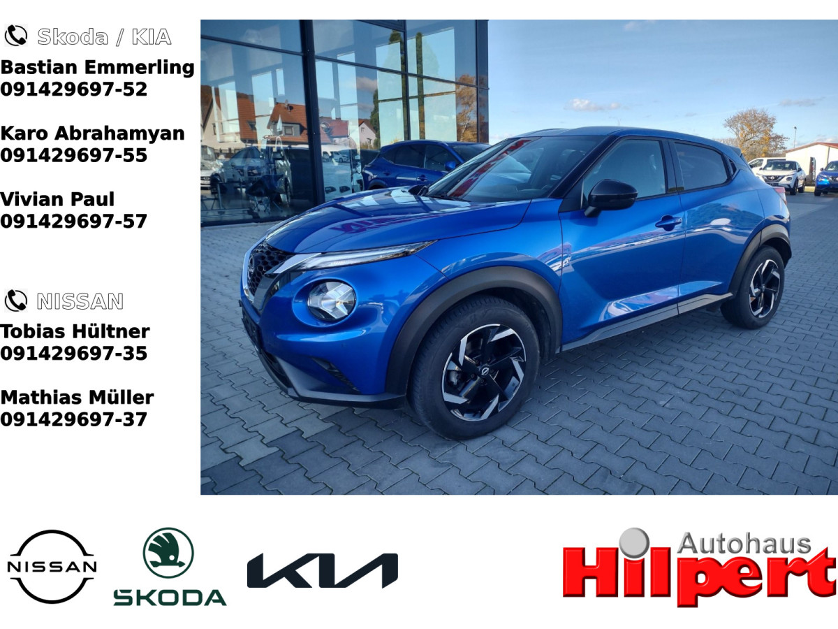 Ansicht 1 - Gebrauchtwagen Fahrzeug, Modell Juke der Marke Nissan von Verkäufer Autohaus Karl Hilpert GmbH