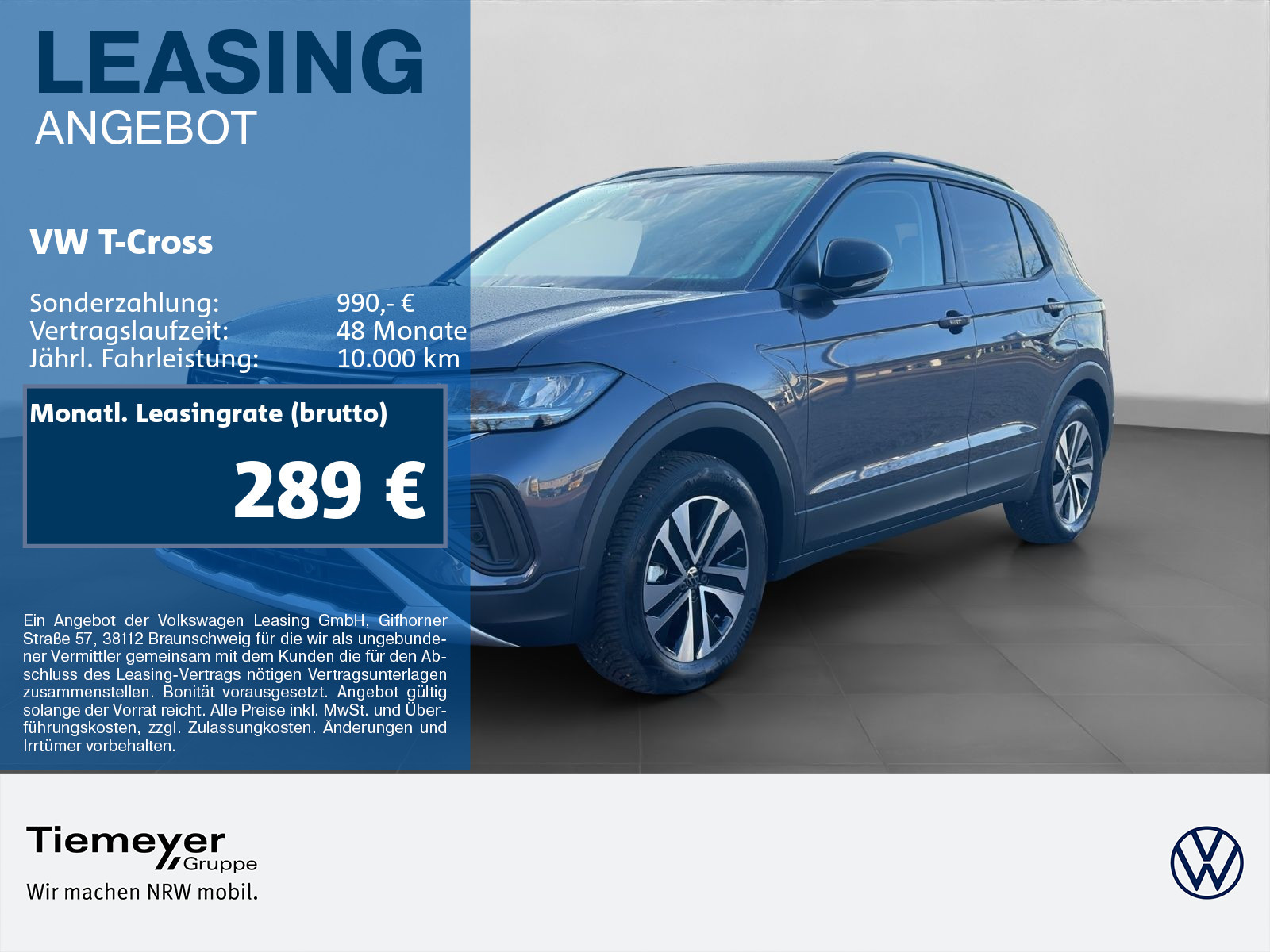 Volkswagen T-Cross 1.0 TSI