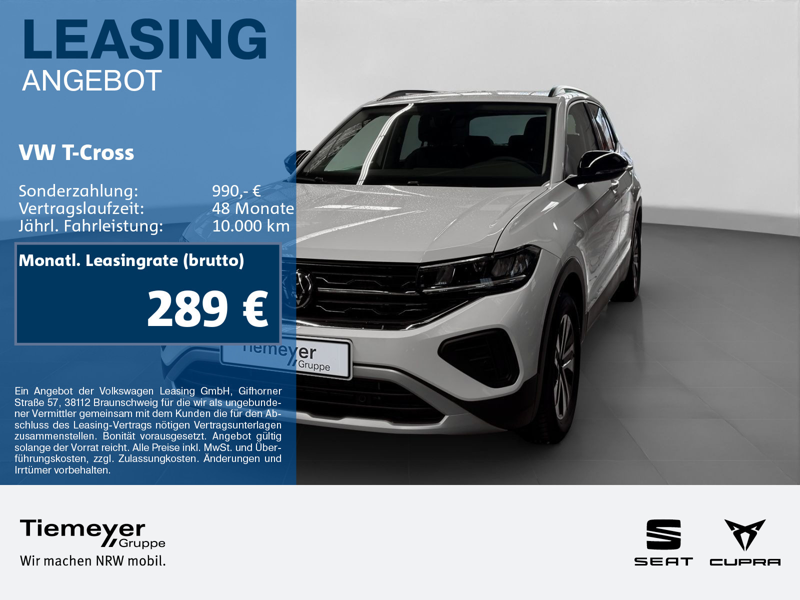 Volkswagen T-Cross 1.0 TSI