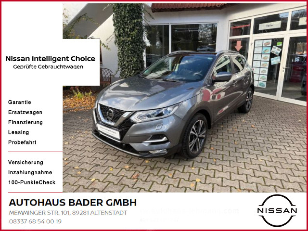 Ansicht 1 - Gebrauchtwagen Fahrzeug, Modell Qashqai der Marke Nissan von Verkäufer Autohaus Bader GmbH