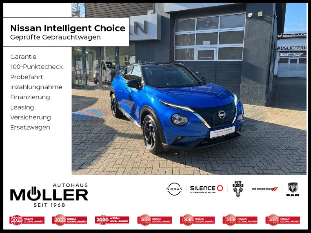 Ansicht 1 - Gebrauchtwagen Fahrzeug, Modell Juke der Marke Nissan von Verkäufer Autohaus Möller GmbH in Hattingen