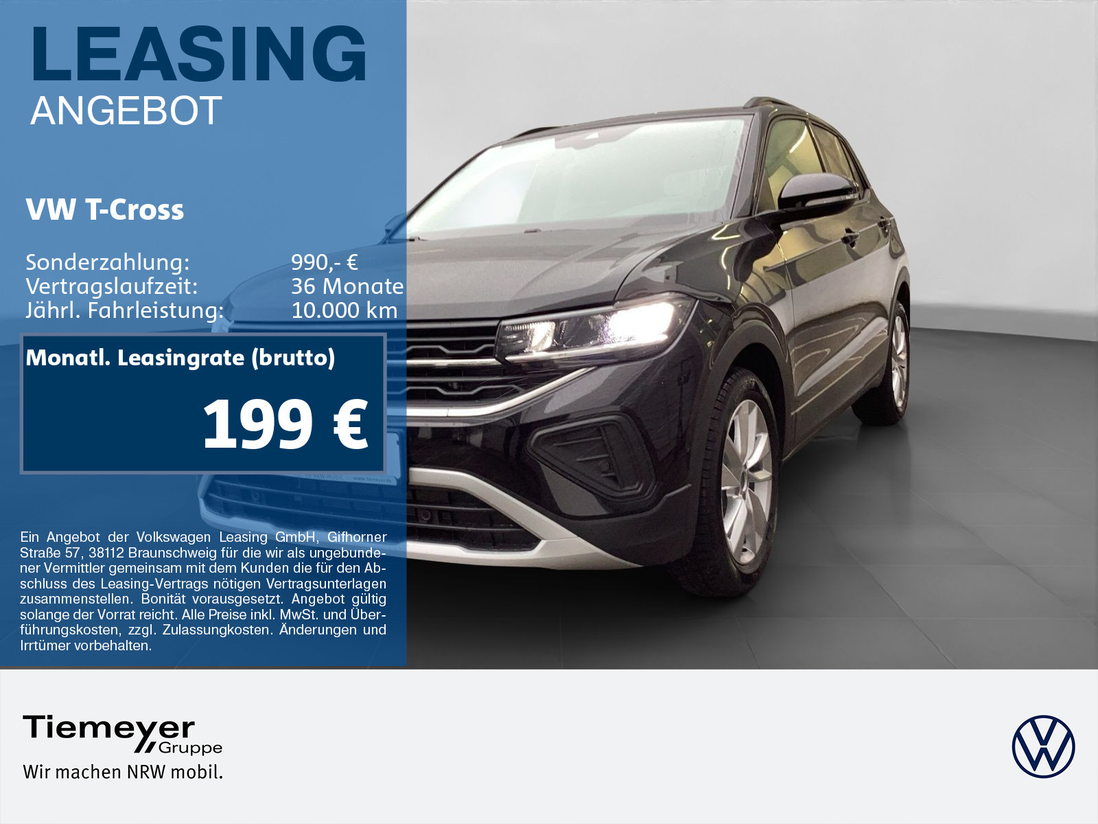 Volkswagen T-Cross 1.0 TSI