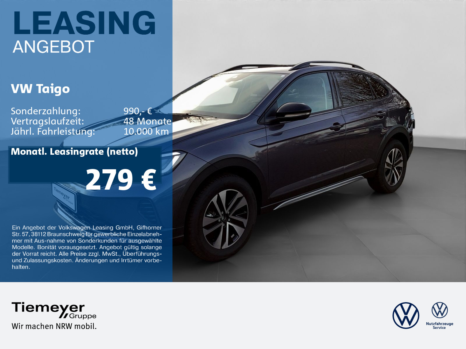 Volkswagen Taigo 1.0 TSI