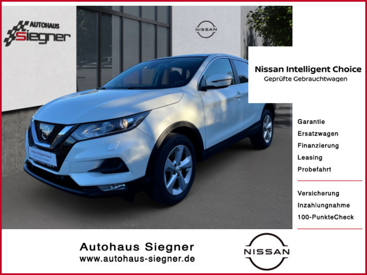 Ansicht 1 - Gebrauchtwagen Fahrzeug, Modell Qashqai der Marke Nissan von Verkäufer Autohaus Siegner KG