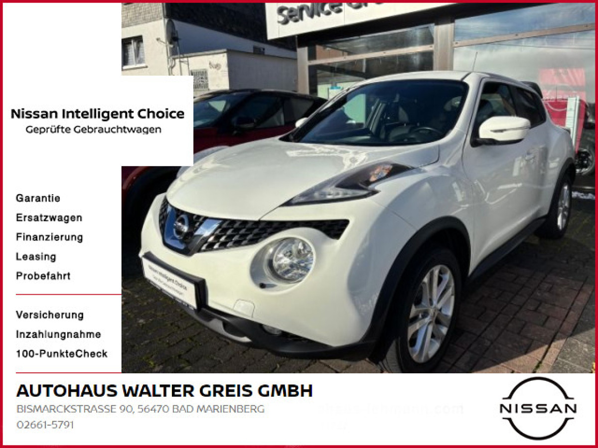Ansicht 1 - Gebrauchtwagen Fahrzeug, Modell Juke der Marke Nissan von Verkäufer Autohaus Walter Greis GmbH