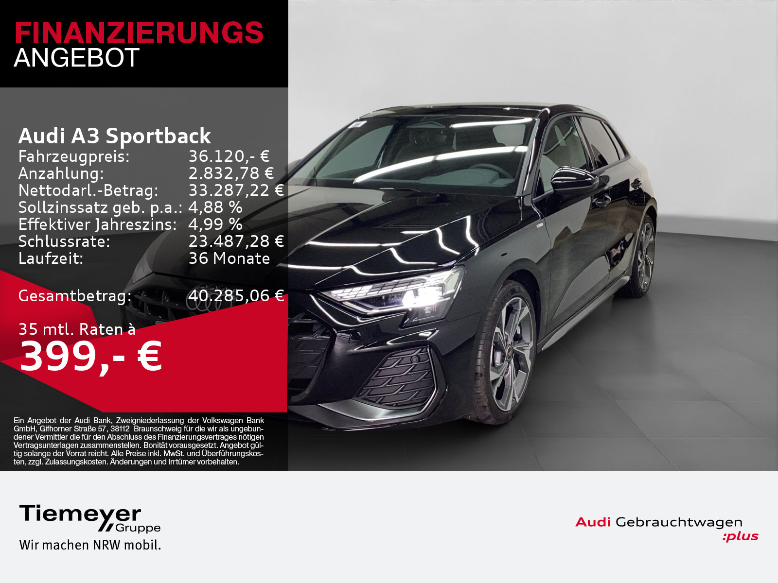 Audi A3 Sportback 35