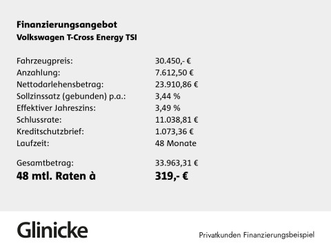 Volkswagen T-Cross - T-Cross ENERGY 116 PS DSG | RÜKA | LED Scheinwerfer uvm.