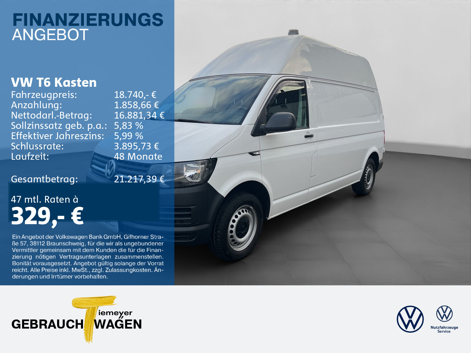 Volkswagen T6 Kasten HD
