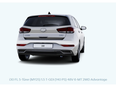 Hyundai i30 - i30 ADVANTAGE*Navi*RKam*SitzHeiz*LenkrHeiz