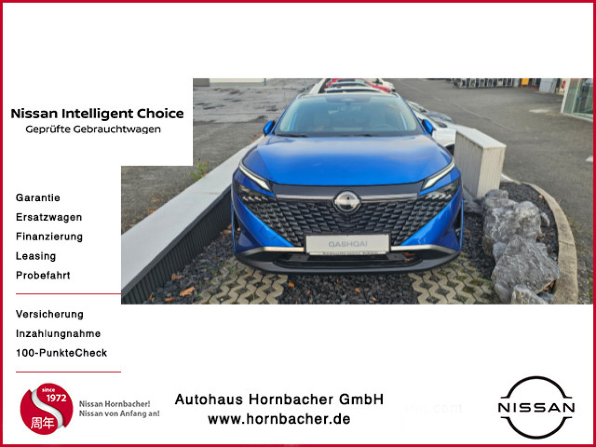 Ansicht 1 - Gebrauchtwagen Fahrzeug, Modell Qashqai der Marke Nissan von Verkäufer Autohaus Hornbacher GmbH